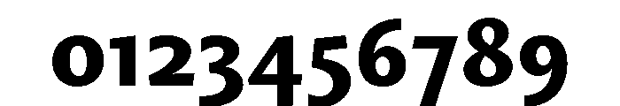 Mastro Sans Extra Bold Font OTHER CHARS