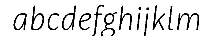 Mastro Sans Italic FONT