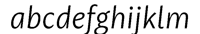 Mastro Sans Light Italic FONT