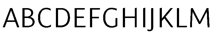 Mastro Sans Light Font UPPERCASE