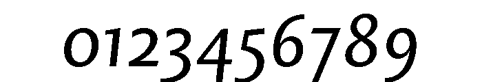 Mastro Sans Regular Italic Font OTHER CHARS