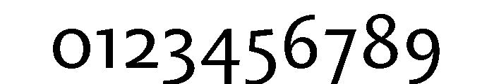 Mastro Sans Regular Font OTHER CHARS