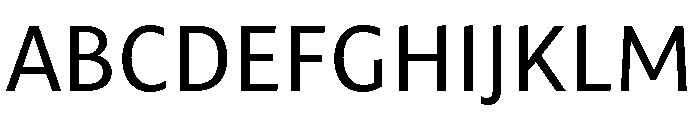 Mastro Sans Regular Font UPPERCASE