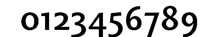 Mastro Sans Semi Bold Font OTHER CHARS