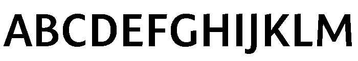 Mastro Sans Semi Bold Font UPPERCASE
