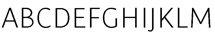 Mastro Sans Font UPPERCASE