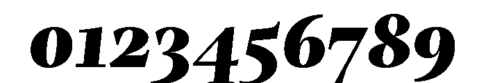 Mastro Subhead Black Italic Font OTHER CHARS