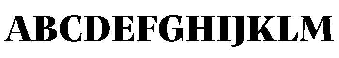 Mastro Subhead Black Font UPPERCASE