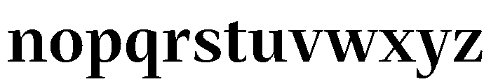 Mastro Subhead Bold Font LOWERCASE