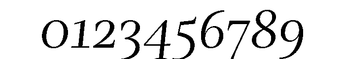 Mastro Subhead Book Italic Font OTHER CHARS