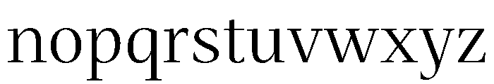 Mastro Subhead Book Font LOWERCASE