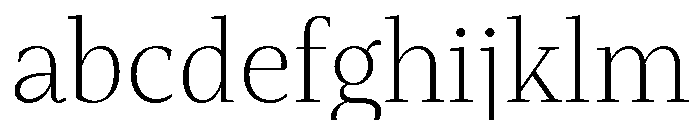 Mastro Subhead Extra Light FONT