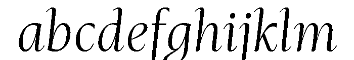 Mastro Subhead Light Italic FONT