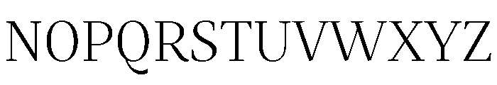 Mastro Subhead Light Font UPPERCASE
