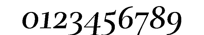 Mastro Subhead Medium Italic Font OTHER CHARS