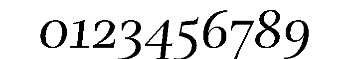 Mastro Subhead Regular Italic Font OTHER CHARS