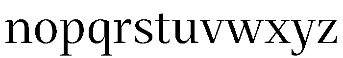 Mastro Subhead Regular Font LOWERCASE