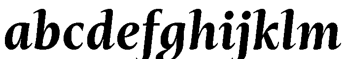 Mastro Text Bold Italic FONT