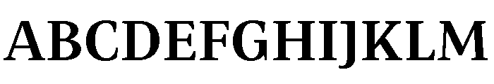 Mastro Text Bold Font UPPERCASE
