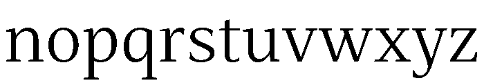 Mastro Text Book Font LOWERCASE