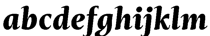 Mastro Text Extra Bold Italic FONT