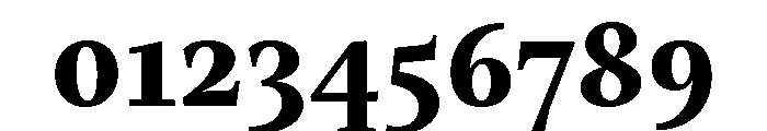 Mastro Text Extra Bold Font OTHER CHARS