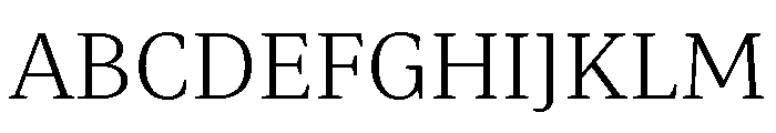 Mastro Text Light Font UPPERCASE