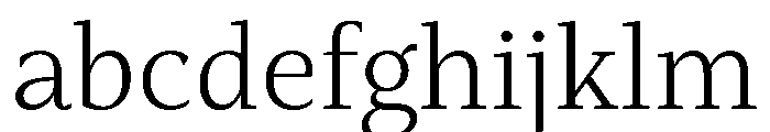 Mastro Text Light FONT