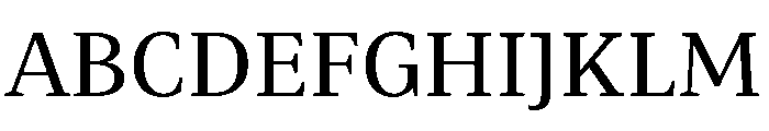 Mastro Text Medium Font UPPERCASE