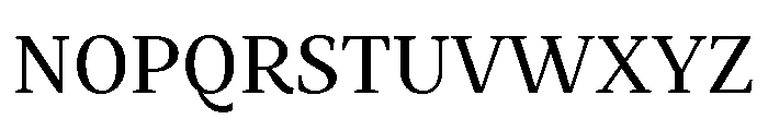 Mastro Text Medium Font UPPERCASE