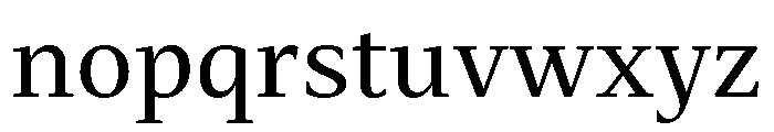 Mastro Text Medium Font LOWERCASE