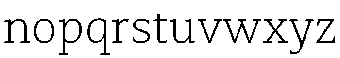 Mastro Font LOWERCASE