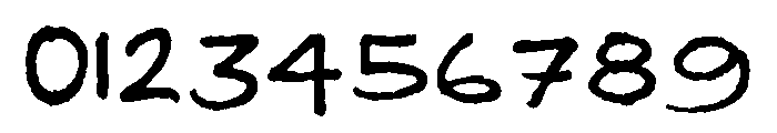 MattB Regular Font OTHER CHARS