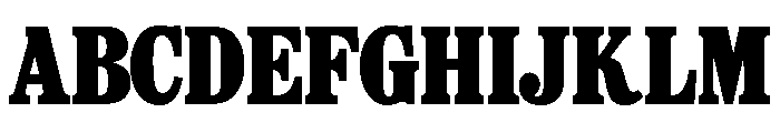 Maximo Regular Font UPPERCASE