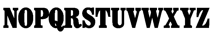 Maximo Regular Font UPPERCASE