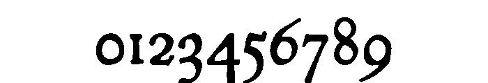 Mayflower Regular Font OTHER CHARS