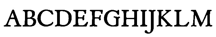 Mayflower Smooth Regular Font UPPERCASE