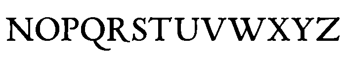Mayflower Smooth Regular Font UPPERCASE