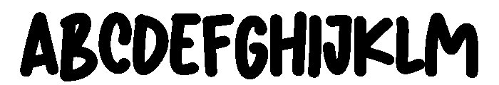 MBG Kontol Font UPPERCASE