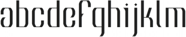 MBFHourglassConnected otf (400) Font LOWERCASE