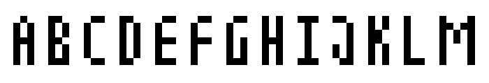 MBF Pexo Font UPPERCASE