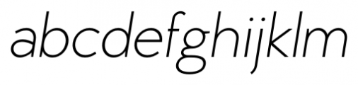 MB Vinatage Light Italic Font LOWERCASE
