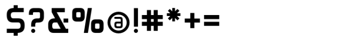 MBF Futurist Edge Regular Font OTHER CHARS