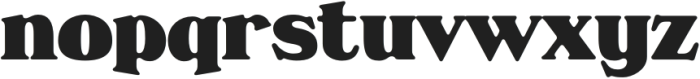 MC Supra Soft otf (400) Font LOWERCASE