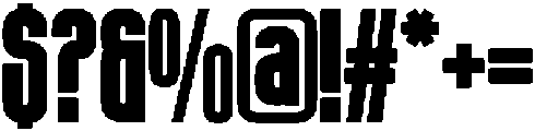 MC Verona otf (400) Font OTHER CHARS