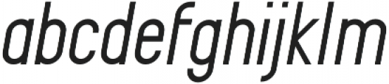 McCarthy Regular Italic otf (400) Font LOWERCASE
