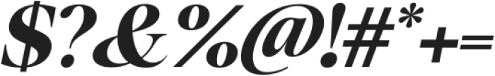Mckins Bold Italic otf (700) Font OTHER CHARS