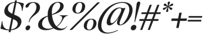 Mckins Italic otf (400) Font OTHER CHARS