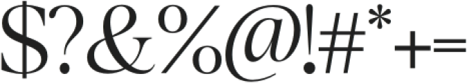 Mckins Light otf (300) Font OTHER CHARS