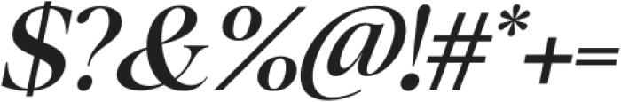 Mckins Medium Italic otf (500) Font OTHER CHARS